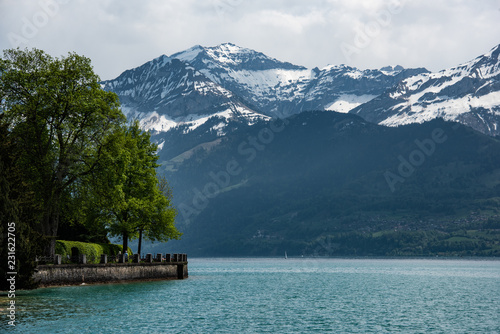 landscape,mountain range in Switzerland