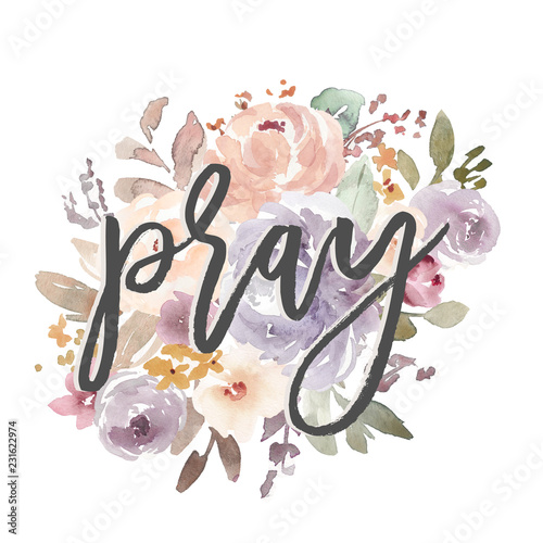 Watercolor Floral Background