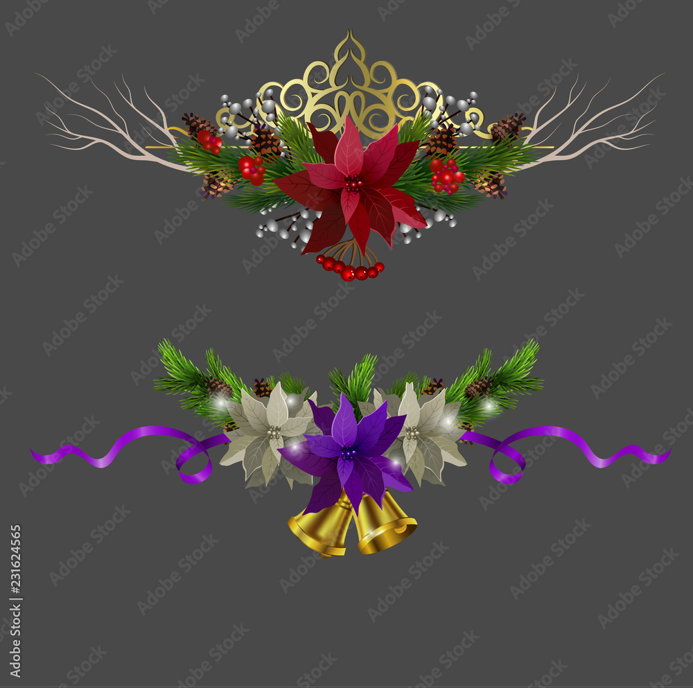 Christmas elements for your designs Christmas elements for your designs