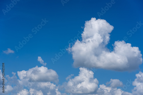 Sky clouds background clouds in the blue sky