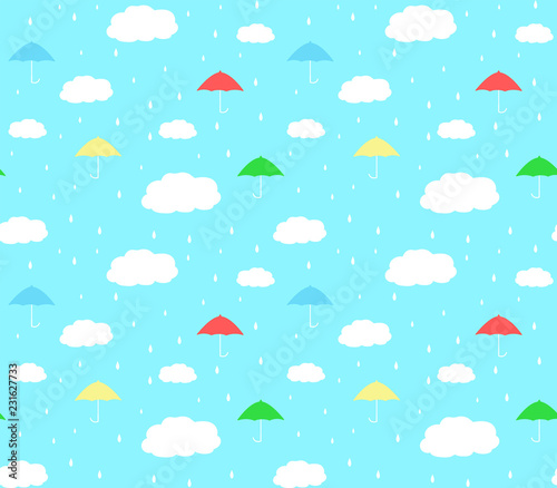rainy season pattern background