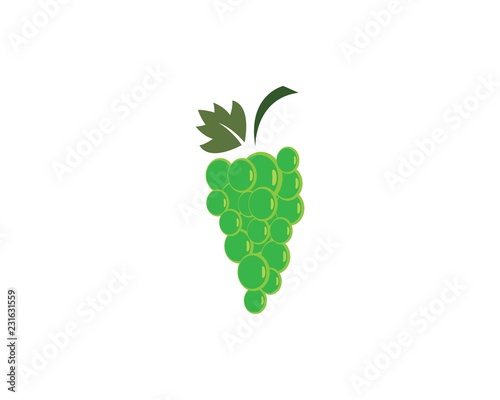 Grape logo illustration