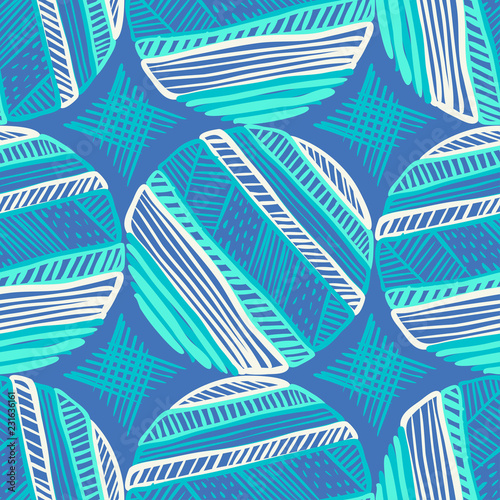 Abstract Ikat and boho style handcraft fabric pattern. Traditional Ethnic design for clothing and textile background, carpet or wallpaper