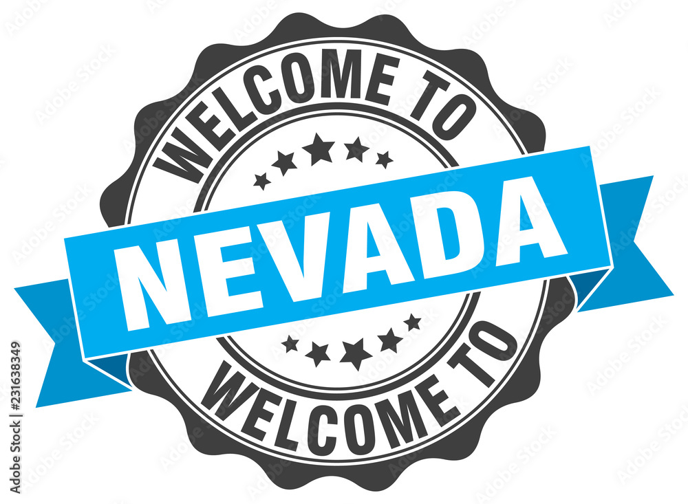 Nevada round ribbon seal Nevada round ribbon seal