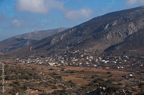 Mountain village Awlona on Karpathos in Greece