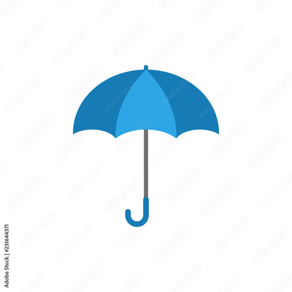 Umbrella graphic design template vector illustration isolated