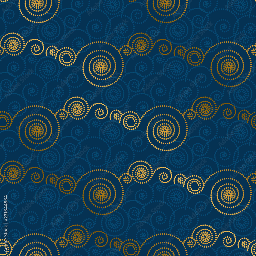 Abstract decorative dot cloud seamless pattern. Abstract decorative dot cloud seamless pattern.