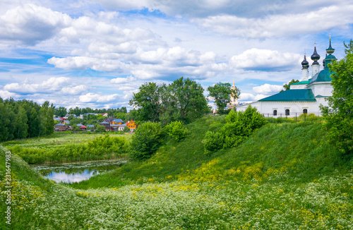 The ancient religious architecture of the Golden Ring area