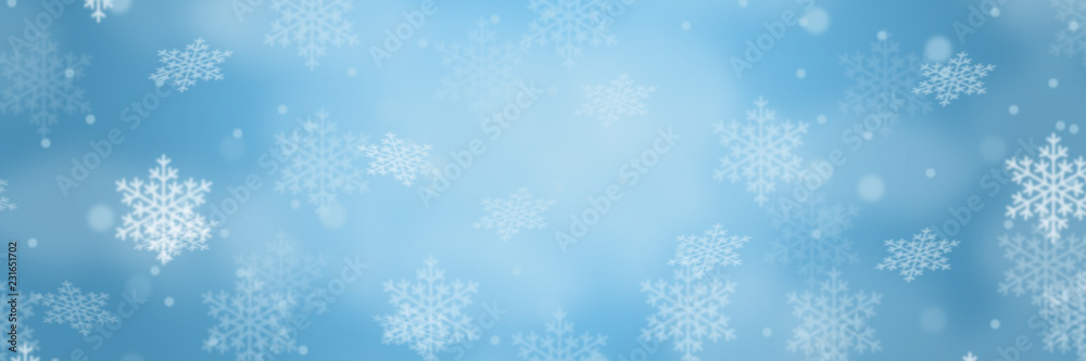 Weihnachten Hintergrund Schnee Banner Winter Schneeflocke Textfreiraum Copyspace