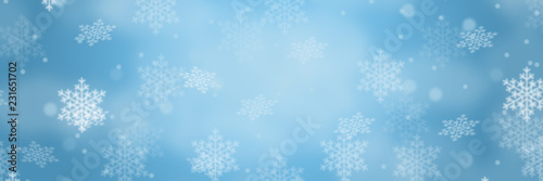 Weihnachten Hintergrund Schnee Banner Winter Schneeflocke Textfreiraum Copyspace © Markus Mainka
