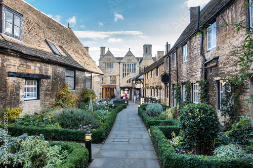 a street in Oundle a small town in the county of Northamptonshire photo