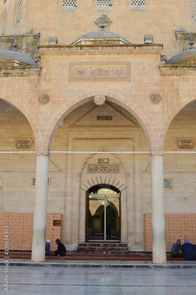 mosque entrance in urfa