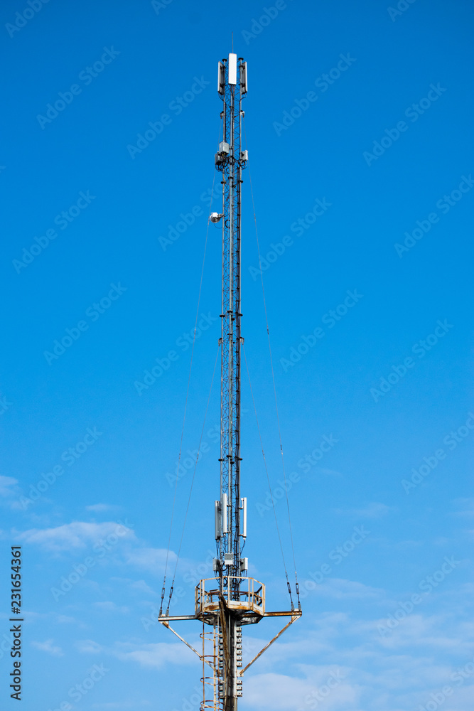 High telecommunication tower High telecommunication tower