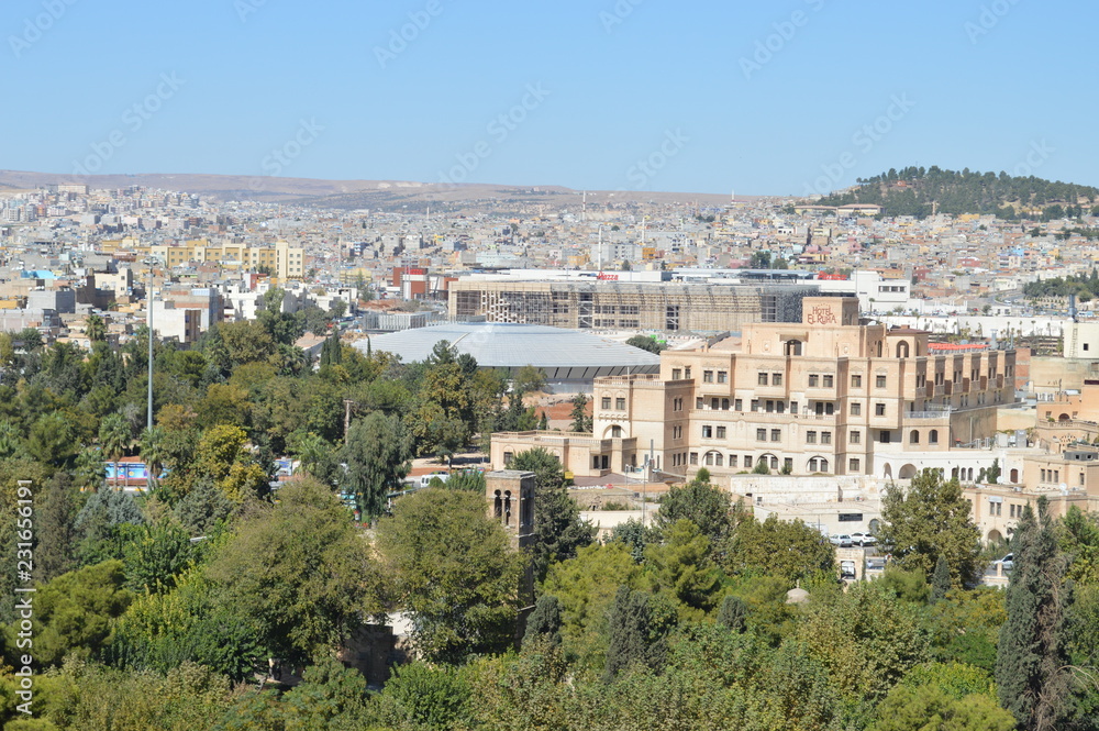 view of urfa from hill