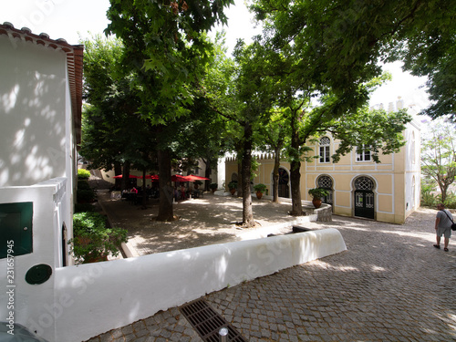 little square in Portugal