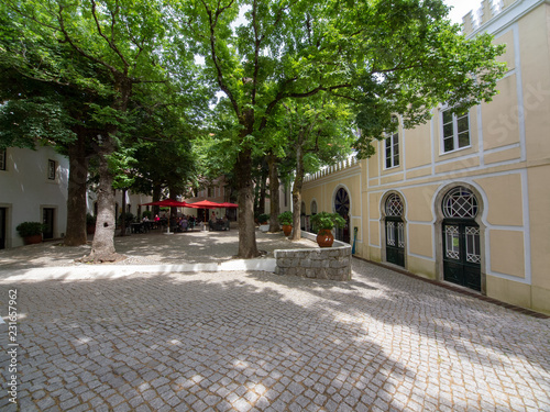 little square in Portugal