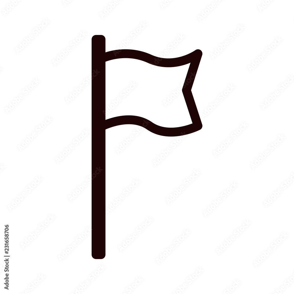 Flag vector icon Flag vector icon