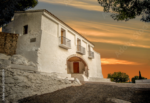 The hermitage of the cupcake at dawn photo