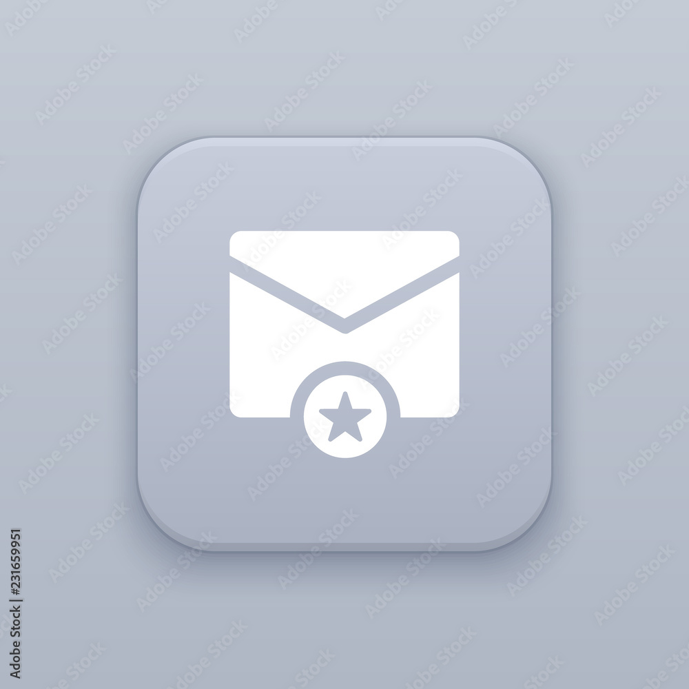 Email favorites button, best vector Email favorites button, best vector