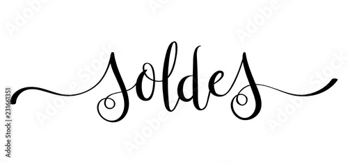 Bannière "SOLDES"