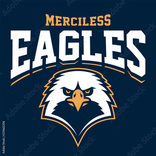 Eagle Mascot Sport Emblem