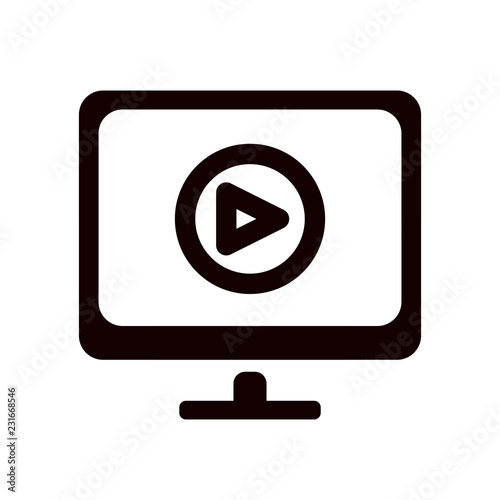 Media Player vector icon