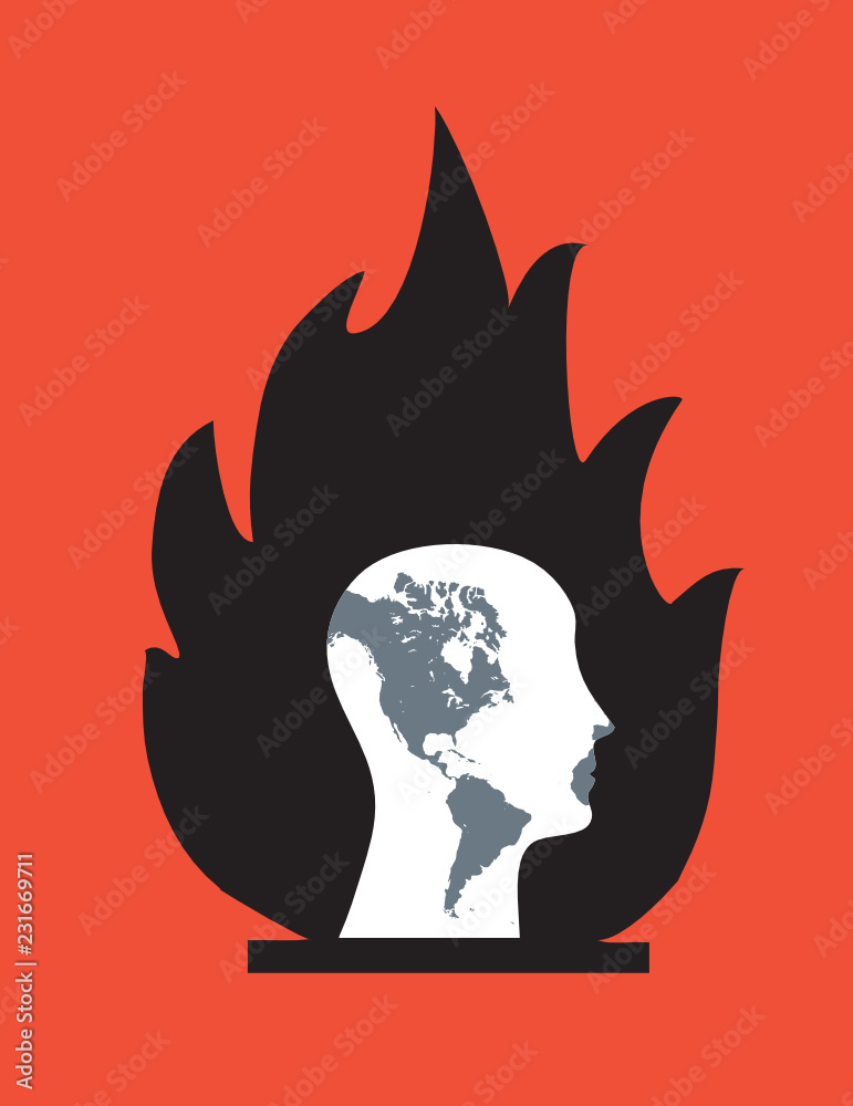 fire sign head fire sign head