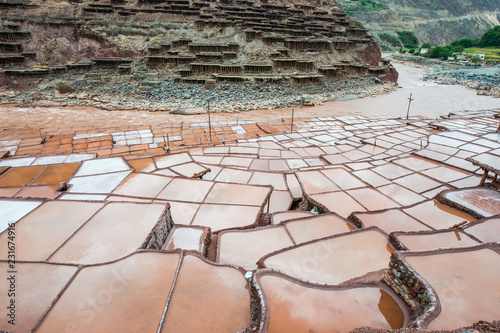 The Tibet mangkang county brine well