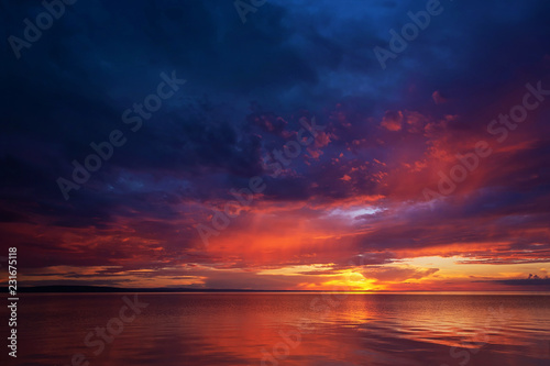 Sunset on the sea © asb63