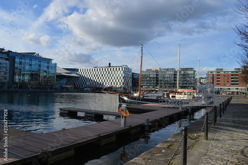 Canvas Print port ireland dublin