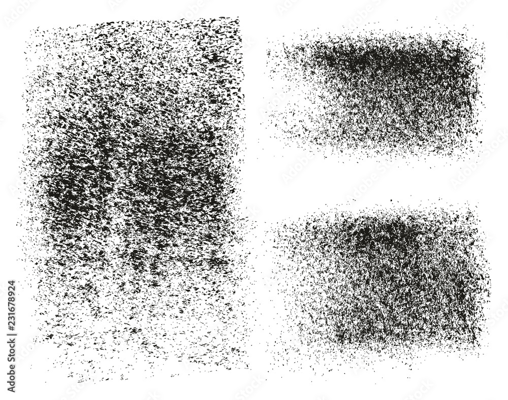 Fototapeta premium Paint Roller Rough Grunge Backgrounds High Detail Abstract Vector Lines & Background Set 146