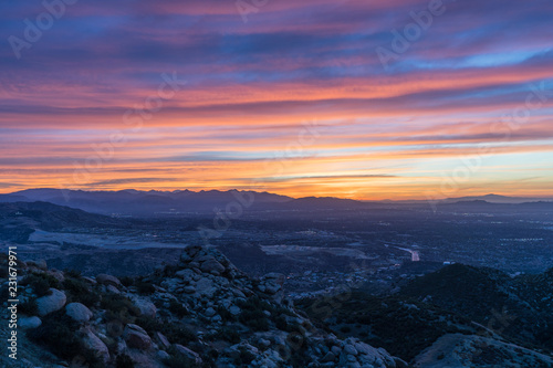 Rocky Peak Park hilltop sun...