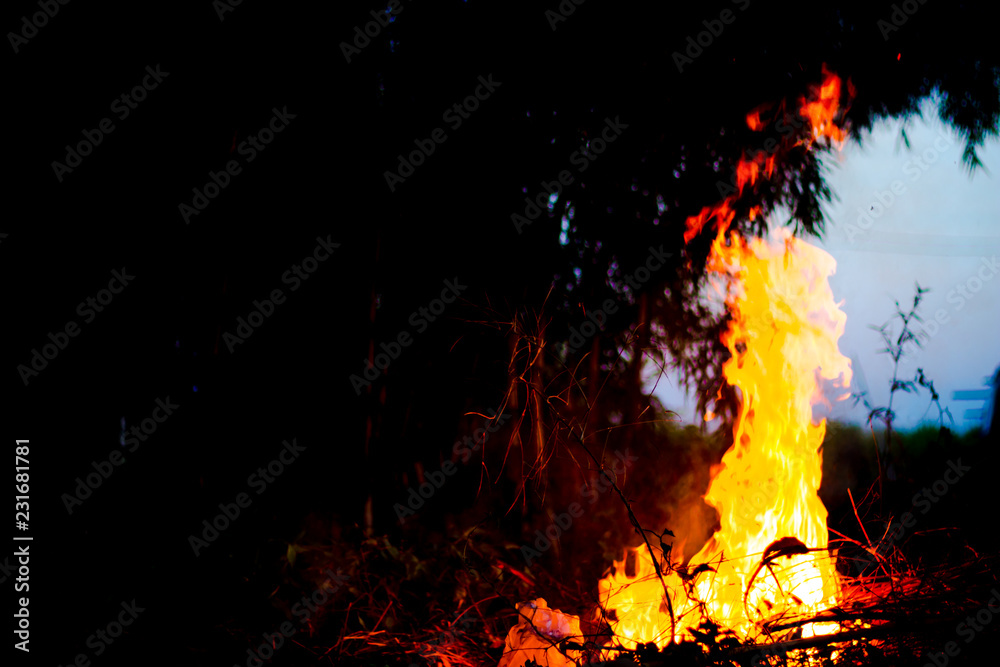 fire in fireplace fire in fireplace