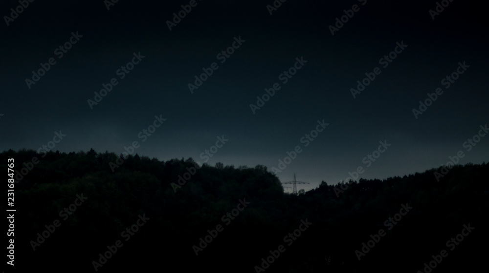 Sturm in der Nacht