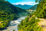 Sharda River in Himalayas - Jauljibi, Uttarakhand, India