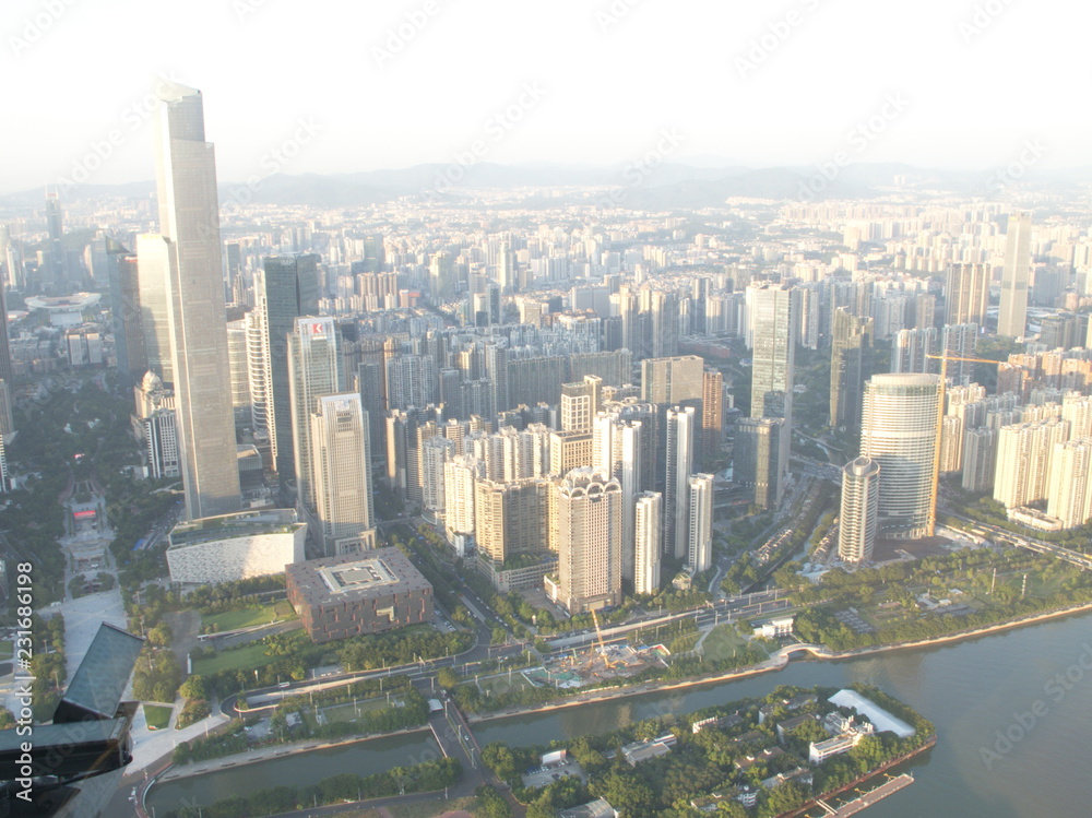 Skyscrapers in Guangzhou, China