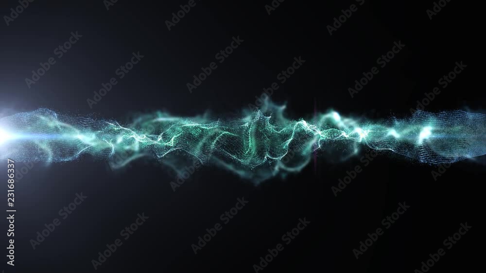 Abstract Background With Loopable Motion Wave/
4k animation of an abstract fractal light silk elegant field with particles and turbulence lines waving smoothly