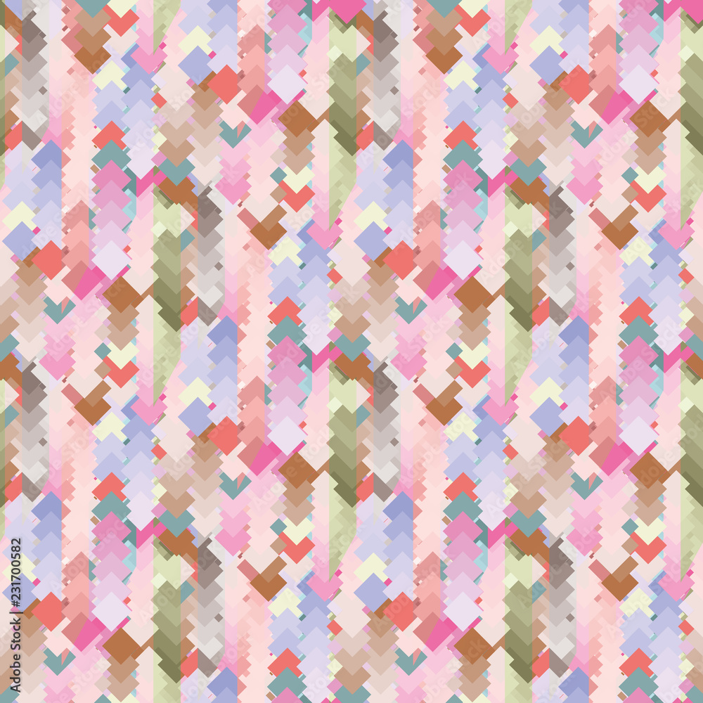 Pattern of falling diamonds. Pattern for registration of paper products ...