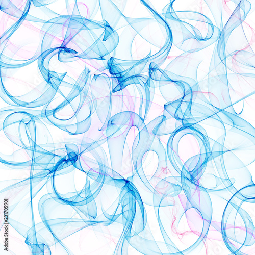 blue smoke background