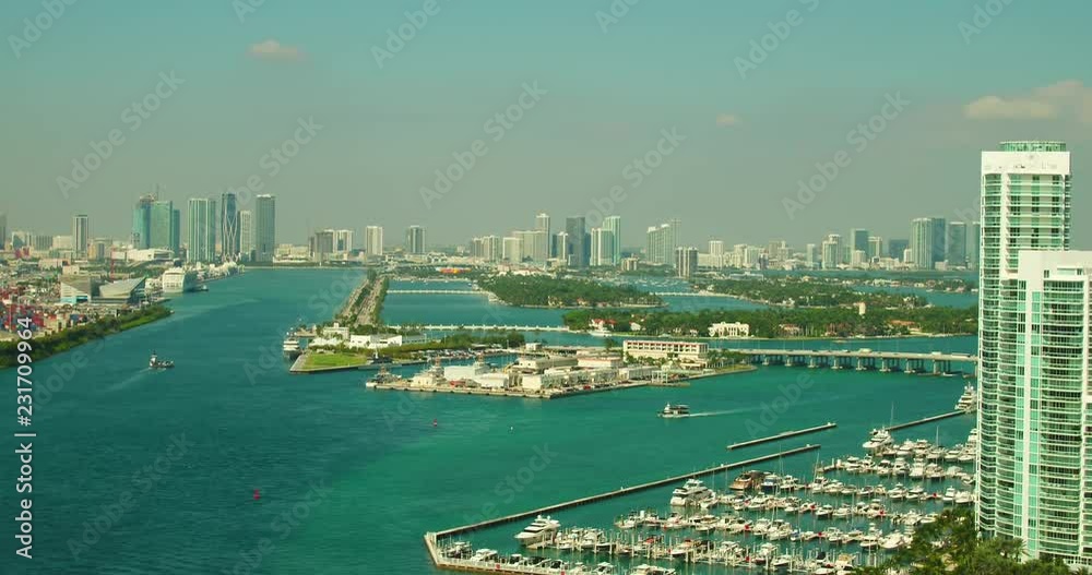 Scenic Miami Beach aerial tour Scenic Miami Beach aerial tour