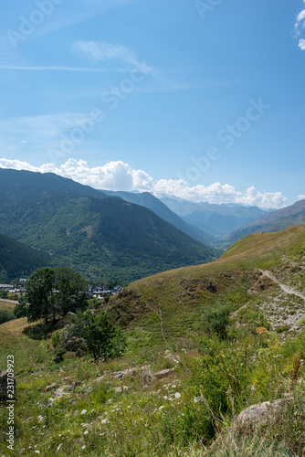 Road to Montgarri through the mountain of Aran Valley © vicenfoto