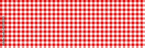 Vichy rouge - Red gingham