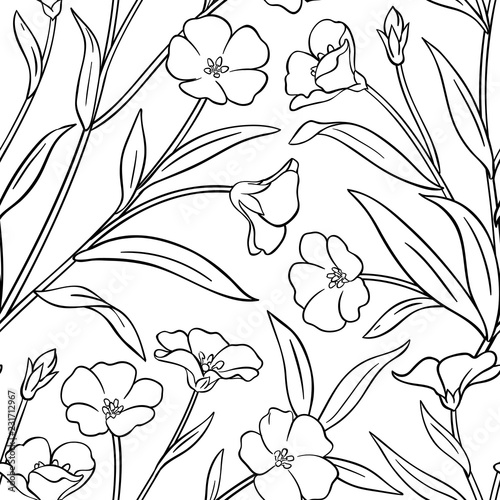 flax vector pattern