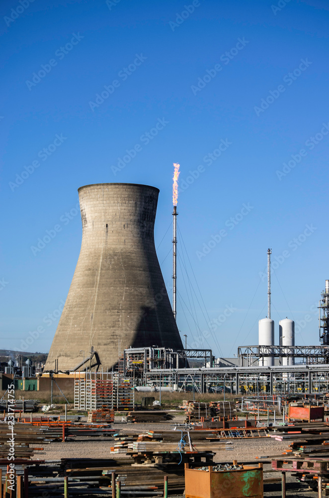 Fototapeta premium Refinery Cooling Tower