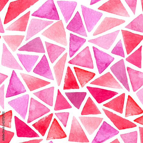 Abstract pattern with red t...