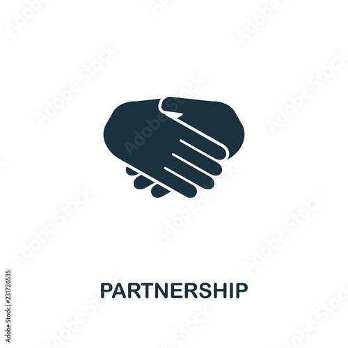 Partnership icon. Premium style design from advertising icon collection. UI and UX. Pixel perfect Partnership icon for web design, apps, software, print usage.