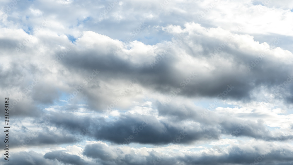 Obraz premium blue sky with clouds