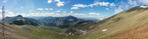 Obraz na płótnie Panorama View of the La Garita Wilderness from San Luis Peak, a Colorado