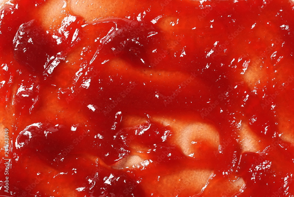 strawberry jam, marmalade background and texture strawberry jam, marmalade background and texture