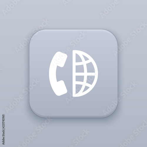 Support, Phone button, best vector